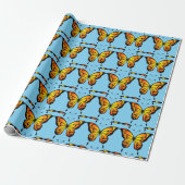 Monarchfalter-Geschenkpapier Geschenkpapier (Ungerollt)