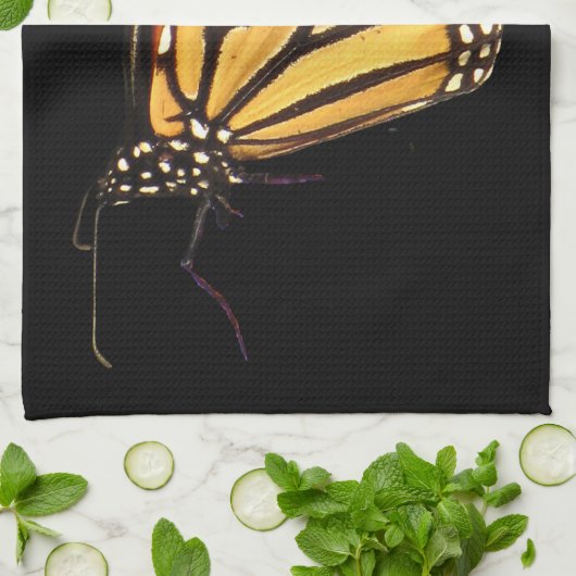 Monarchfalter Geschirrtuch (Gefaltet)