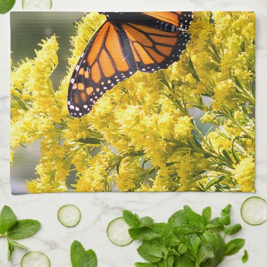 Monarchfalter-Geschirrtuch Geschirrtuch (Gefaltet)