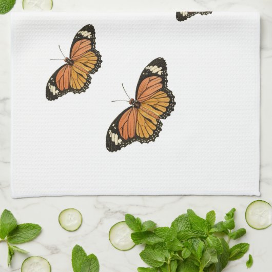 Monarchfalter-Geschirrtücher Handtuch (Gefaltet)