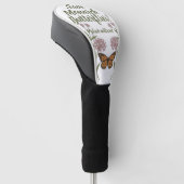 Monarchfalter Golf Headcover (angewinkelt)