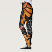 MONARCHFALTER-GROSSES MUSTER durch Slipperywindow Leggings (Links)