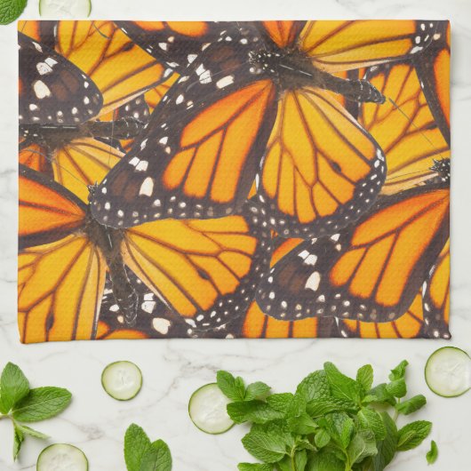Monarchfalter Handtuch (Gefaltet)