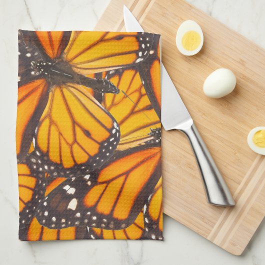 Monarchfalter Handtuch (Viertel Falte)