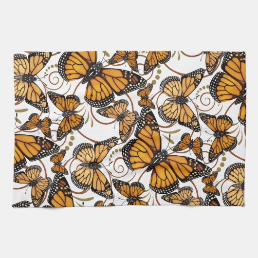 Monarchfalter Handtuch (Horizontal)