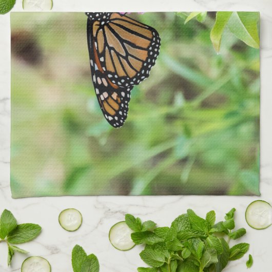 Monarchfalter Handtuch (Gefaltet)