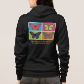 Monarchfalter Hoodie (Rückseite)