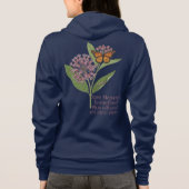Monarchfalter Hoodie (Rückseite)