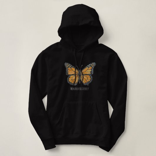 Monarchfalter hoodie (Design vorne)