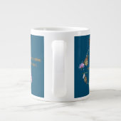 Monarchfalter Jumbo-Tasse (Rückseite)