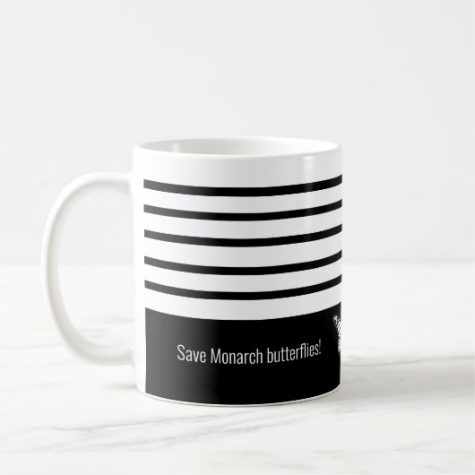 Monarchfalter Kaffeetasse (Links)