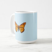Monarchfalter Kaffeetasse (Vorderseite Links)