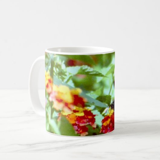 Monarchfalter Kaffeetasse (Vorderseite Links)