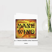 MONARCHFALTER KARTE (Rückseite)