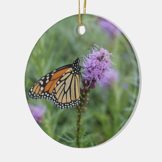 Monarchfalter Keramik Ornament (Links)