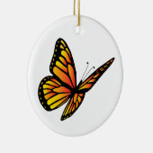 Monarchfalter Keramikornament (Rechts)