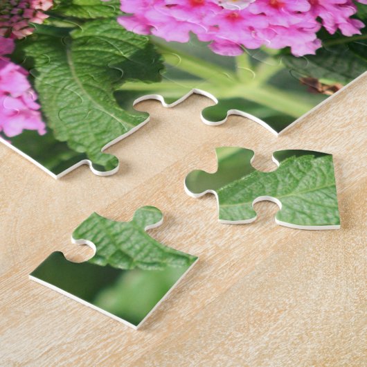 Monarchfalter, Lantana Flowers.Puzzle Puzzle (Seite)