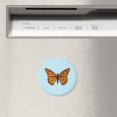 Monarchfalter Magnet (In Situ (Geschirrspüler))