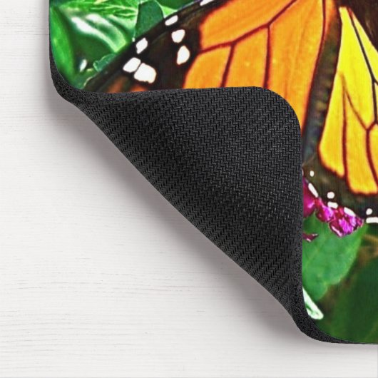 Monarchfalter-Mausunterlage Mousepad (Ecke)