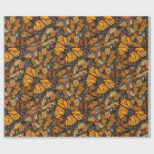Monarchfalter-Migration Geschenkpapier (Flach)