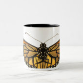 Monarchfalter mit Flügelverbreitung Zweifarbige Tasse (Mittel)