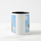 Monarchfalter, mit Puppe Tasse (Zentrum)