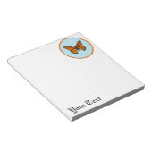 Monarchfalter Notizblock (angewinkelt)