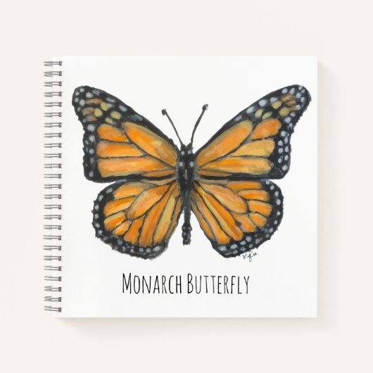 Monarchfalter notizblock (Vorderseite)
