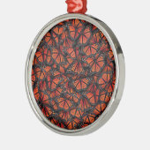 Monarchfalter Ornament Aus Metall (Links)
