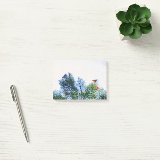 Monarchfalter-Post-It Post-it Klebezettel (Büro)