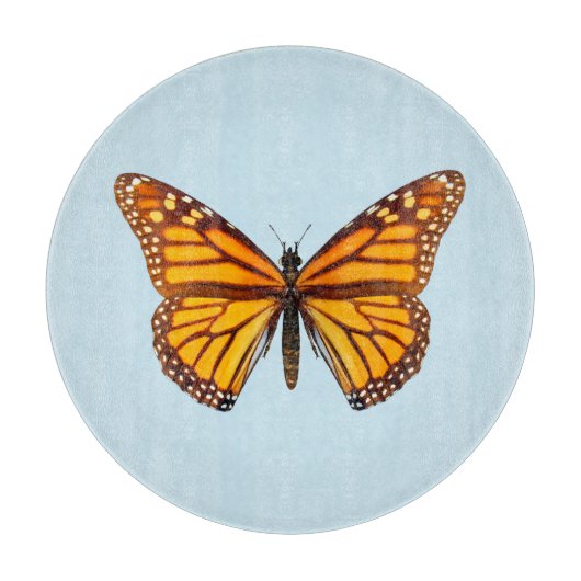 Monarchfalter Schneidebrett (Vorderseite)