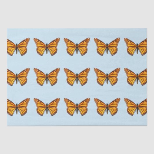 Monarchfalter Seidenpapier (Vorderseite)