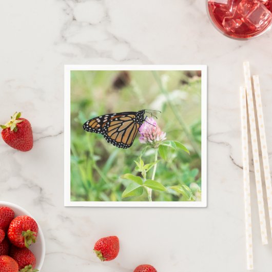 Monarchfalter Serviette (Beispiel)