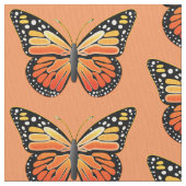 Monarchfalter Stoff (Nahaufnahme)