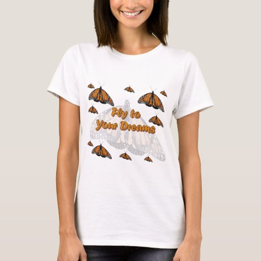 Monarchfalter T-Shirt (Vorderseite)