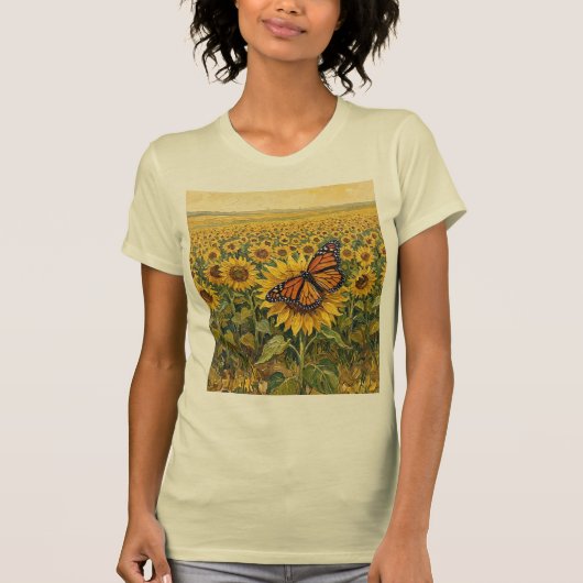 Monarchfalter T-Shirt (Vorderseite)