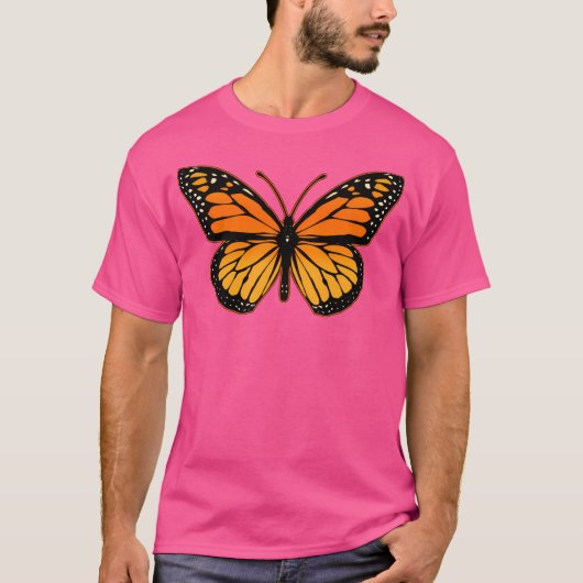 Monarchfalter T-Shirt (Vorderseite)