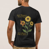 Monarchfalter T-Shirt (Rückseite)