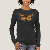Monarchfalter Tri-Blend Shirt (Vorderseite)