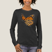 Monarchfalter Tri-Blend Shirt (Vorderseite)