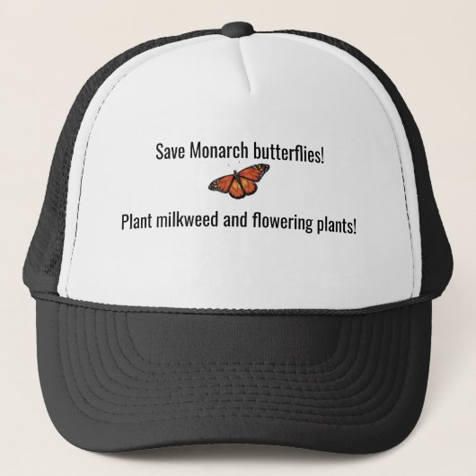 Monarchfalter Truckerkappe (Vorderseite)