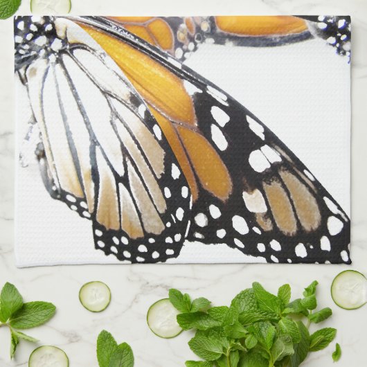 Monarchfalter-Tuch Geschirrtuch (Gefaltet)