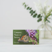 Monarchfalter Visitenkarte (Stehend Vorderseite)