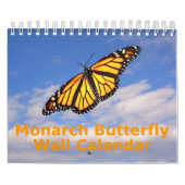 Monarchfalter-Wandkalender Kalender (Titelbild)