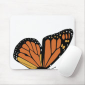 Monarchfalterflügel Mousepad (Mit Mouse)