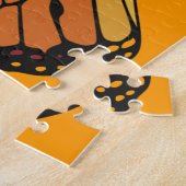 Monarchfalterpuzzlespiel Puzzle (Seite)