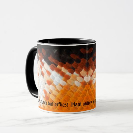 Monarchfliege Tasse (Vorderseite Links)