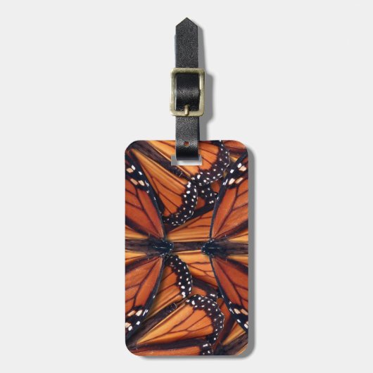 Monarchfusskunst Gepäckanhänger (Vorderseite vertikal)