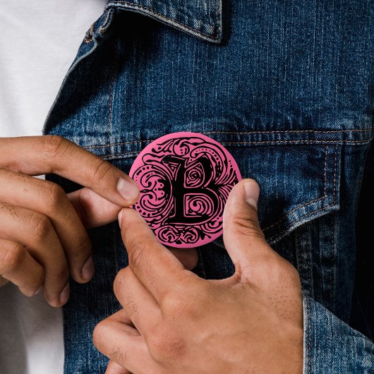 Monarchia Black "B" Button