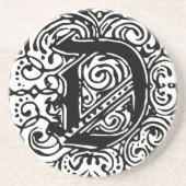 Monarchia Black "D" Untersetzer (Vorne)